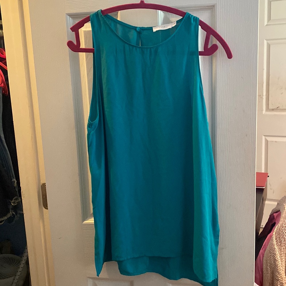 Emerald green tank